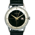 Pre-Owned Junghans 15JEWELS External Belt Watch Manual Winding dark White Dial Stainless Steel Ladies JUNGHANS (Good)