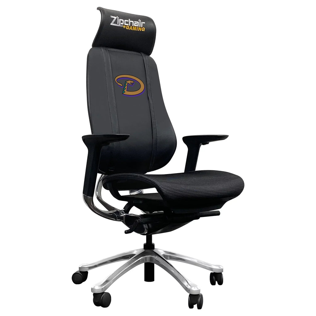 ebony Arizona Diamondbacks Logo PhantomX Gaming Chair