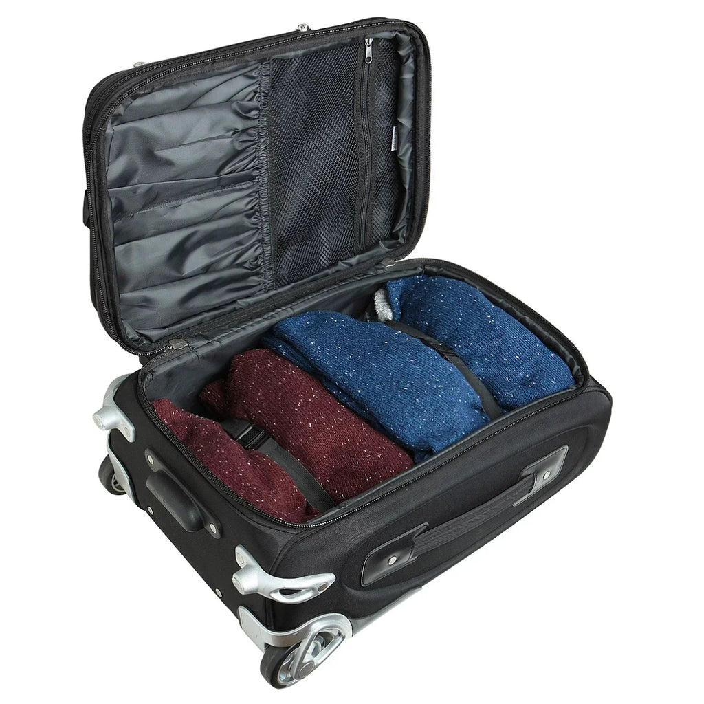 MOJO charcoal Arizona Cardinals 21" Softside Rolling Carry-On Suitcase