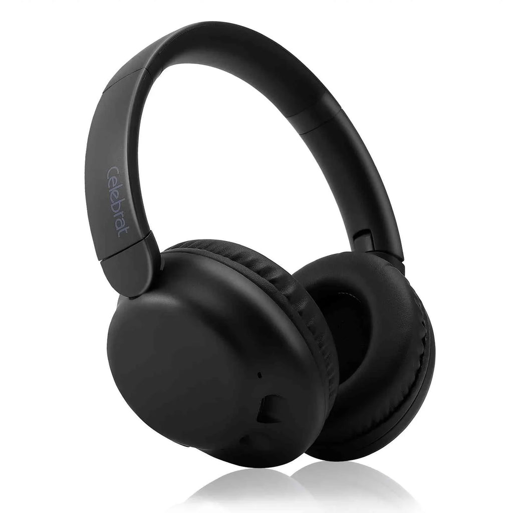 UrbanX Perfect Comfort 955 II Overhead Wireless Bluetooth Headphones For Infinix Smart 5 (India) Noise-Cancelling, with – charcoal