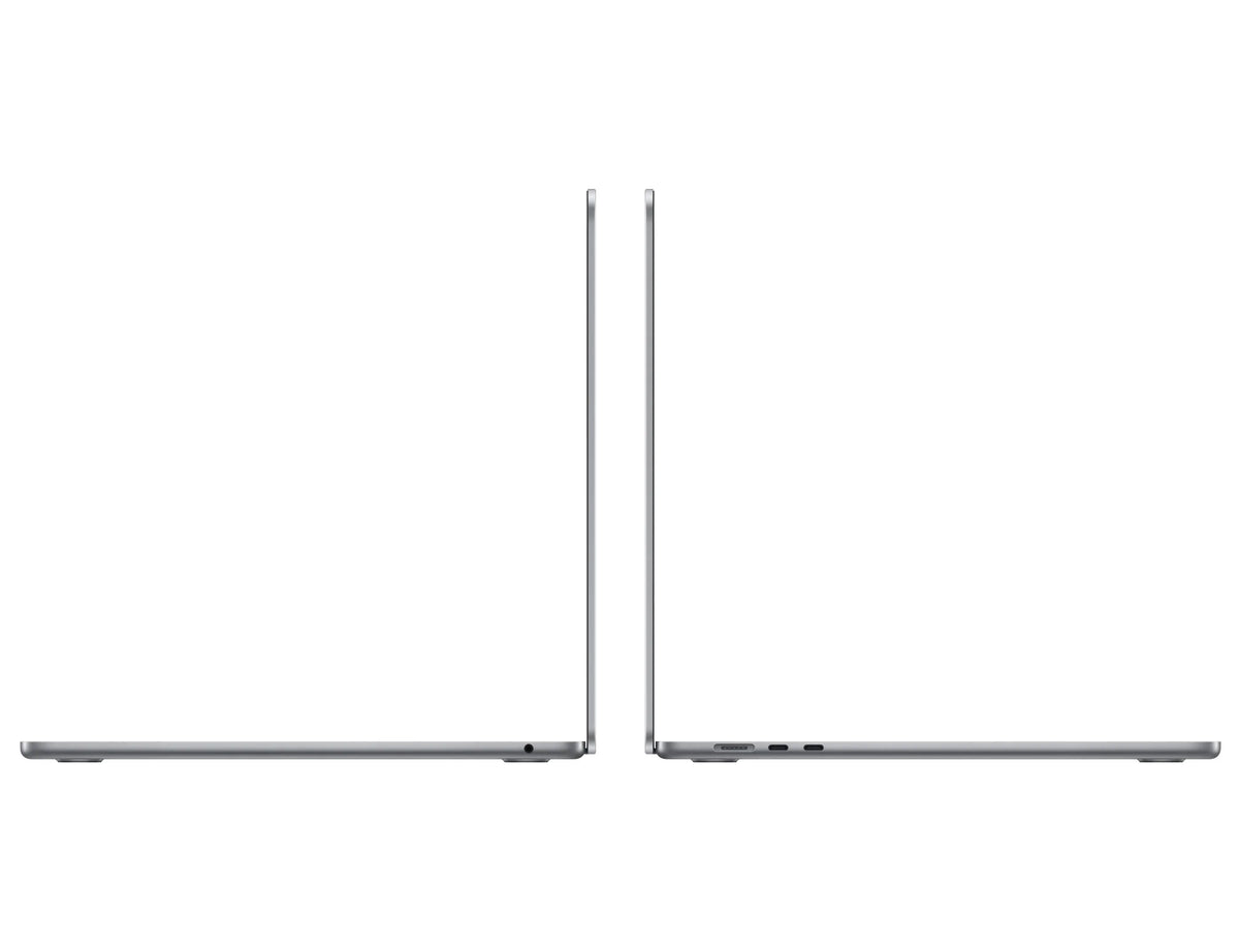 Pre-Owned  15-25mm MacBook Air Laptop M2 Chip with 8-core CPU and 10-core GPU, 8GB RAM, 256GB SSD - Space Gray (Open Box)