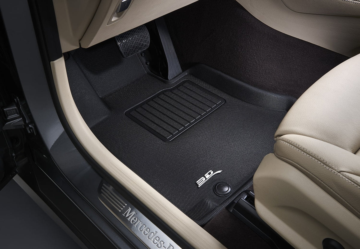 3D MAXpider KAGU Floor Mat (charcoal) compatible with SUBARU FORESTER 2014-2018 - Front Row
