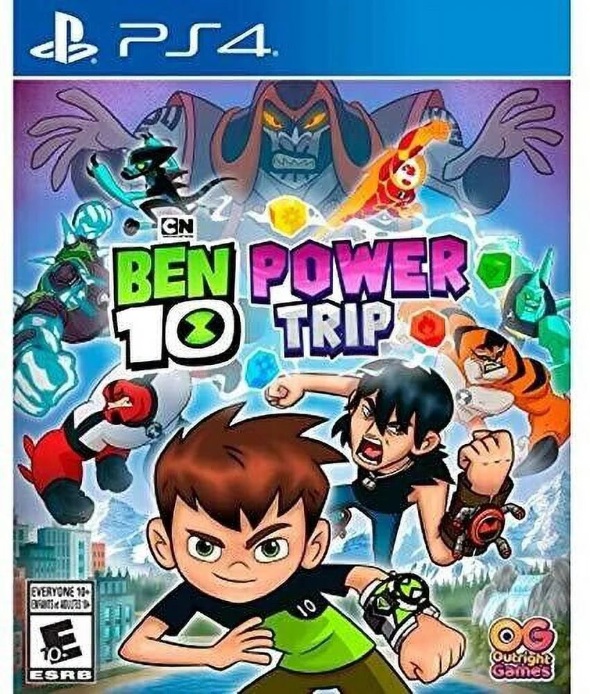 Ben 10 Power Trip for PlayStation 4 [New Video Game] PS 4
