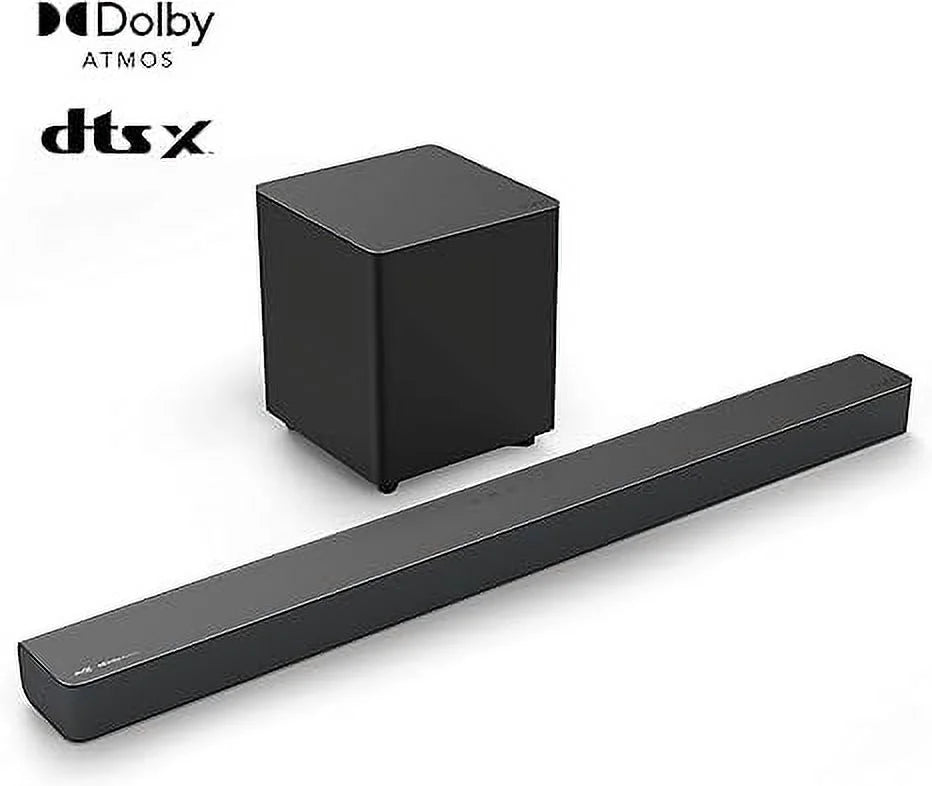 Open Box VIZIO M-Series 2.1 Sound Bar Dolby Atmos DTS:X Wireless Subwoofer M215A - ebony