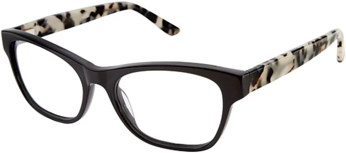 GX by Gwen Stefani Eyeglasses for women GX046 charcoal CAT EYE 53 17 135