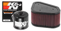 K&N Air and Oil Filter dark Kit for ATV/UTV KAWASAKI KFX700 2009