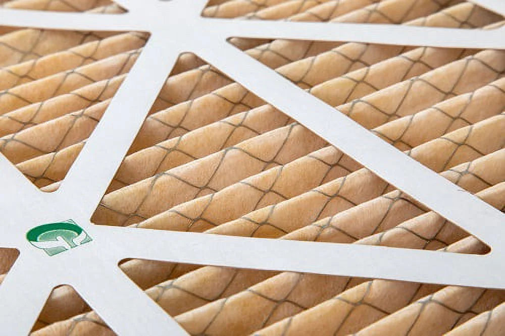 Actual Size: 13-1/2 x 19-1/2 x 7/8. 6 Pack of 14x20x1 MERV 11 Pleated Air Filters by Glasfloss