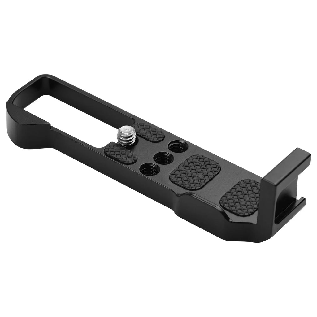 Suzicca Camera Quick Release L Mount Plate with Cold Shoe 1/4 3/8 Threaded Holes Wrenches Replacement for  G7X Mark III Camera Accessories