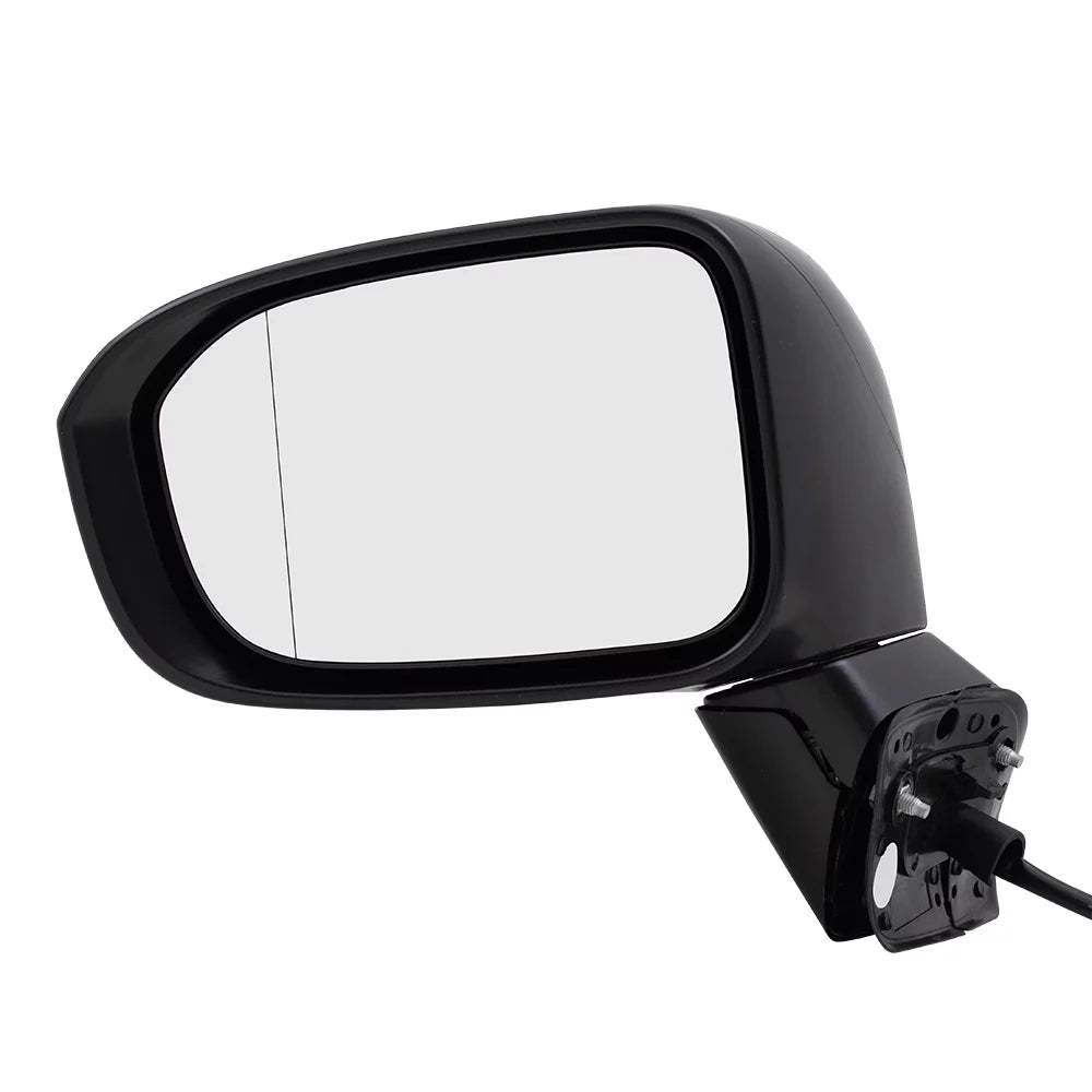 Brock Aftermarket Replacement Driver Left Passenger Right Power Mirror Without Heat-Camera Paint To Match charcoal Set Compatible With 2014-2015 Honda Civic