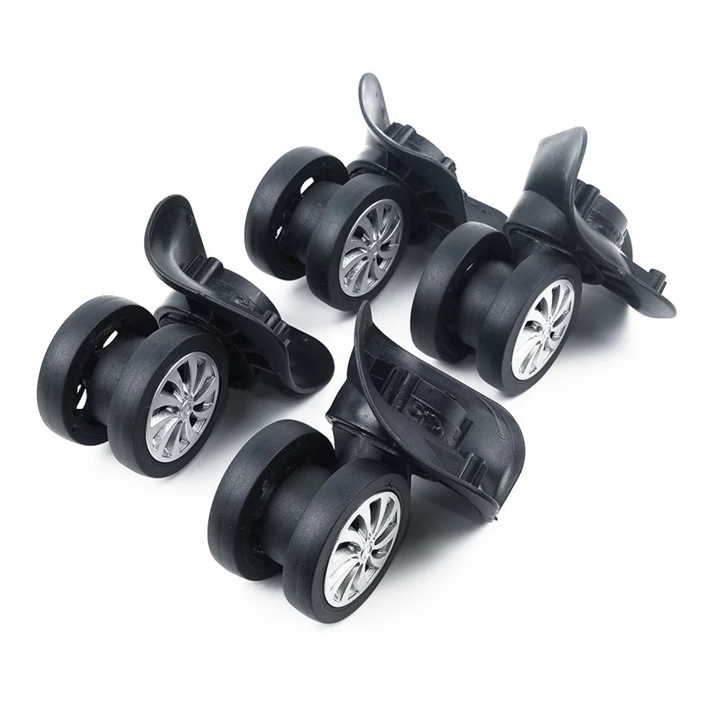 Yuri  4 Set Replacement Luggage Suitcase Wheels Swivel Universal Wheel dark