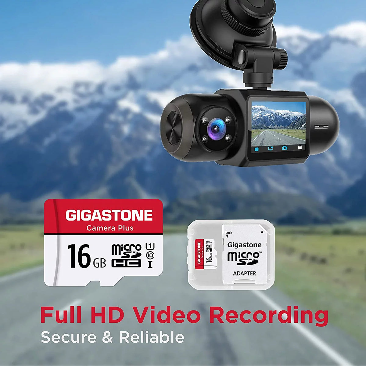 [Giga] 16GB 5-Pack ro SD , Camera Plus, roSDHC Memory for Wyze Cam, Security Camera, Full HD Video
