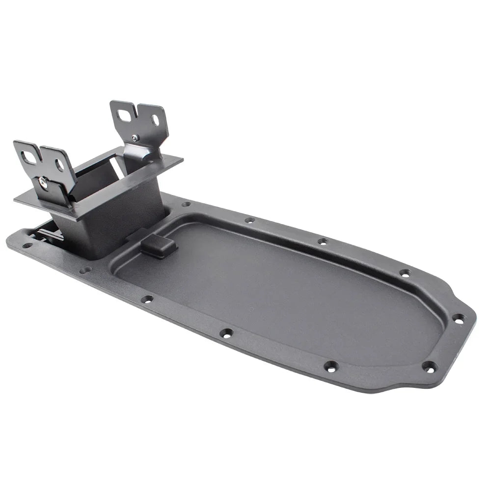 Brock Replacement ebony Full Center Console Armrest Repair Kit Base & Hinges Compatible with 04-11 Ranger Pickup Truck 3L5Z 10047A20 AAB