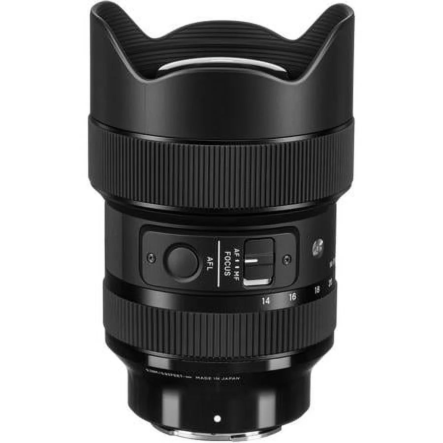 14-24mm f/2.8 DG DN ART Lens for  E, Bundle with Software Kit, RainCoat Sleeve, Calibration Aid, Lens Changing Kit Adapter, Lens Wrap, Cleaning Kit, Flex Lens Shade, Cleaner