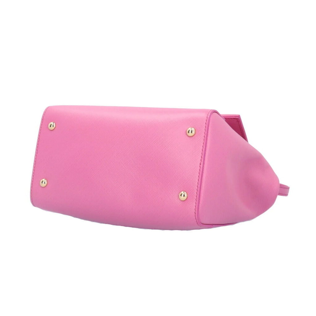 Pre-Owned Salvatore Ferragamo Vara Ribbon Shoulder Bag Leather EZ-21 F570 Pink Ladies 2way BRB10010000013177 (Good)