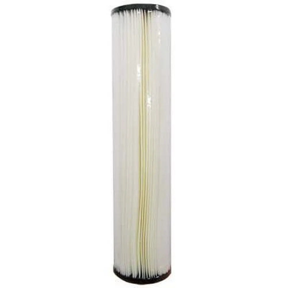 Package Of 6  Harmsco HB-20-5W 5 Micron Calypso Water Filter, 20 x 4.5-1 inch, Blue