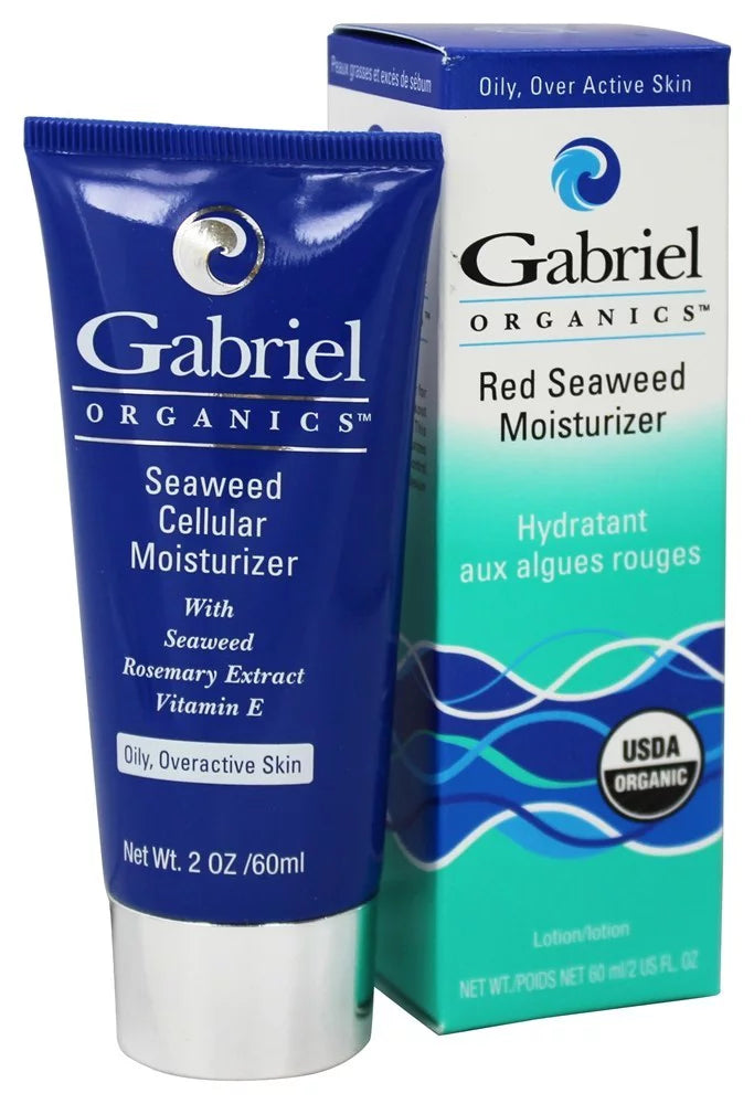 oz.. - Organics Red Seaweed Cellular Moisturizer - 2 fl. Gabriel Cosmetics Inc