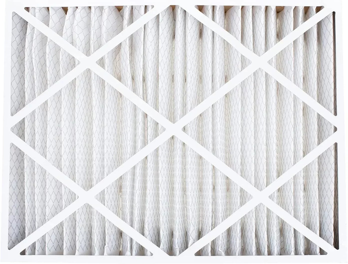 Filterbuy 20x25.25x3.5 MERV 13 Pleated HVAC AC Furnace Air Filters for Aprilaire Space-Gard 102/2120 (2-Pack)