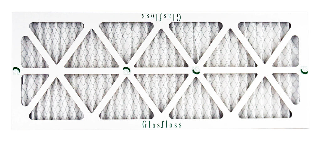 Glasfloss 12x30x1 - MERV 13 -Qty:6 - Furnace Air Filter - Made in USA (Actual Size: 11.5 x 29.5x7/8 1 inch)