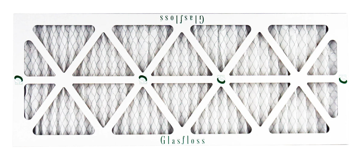 Glasfloss 12x30x1 - MERV 13 -Qty:6 - Furnace Air Filter - Made in USA (Actual Size: 11.5 x 29.5x7/8 1 inch)