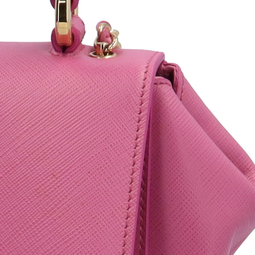 Pre-Owned Salvatore Ferragamo Vara Ribbon Shoulder Bag Leather EZ-21 F570 Pink Ladies 2way BRB10010000013177 (Good)