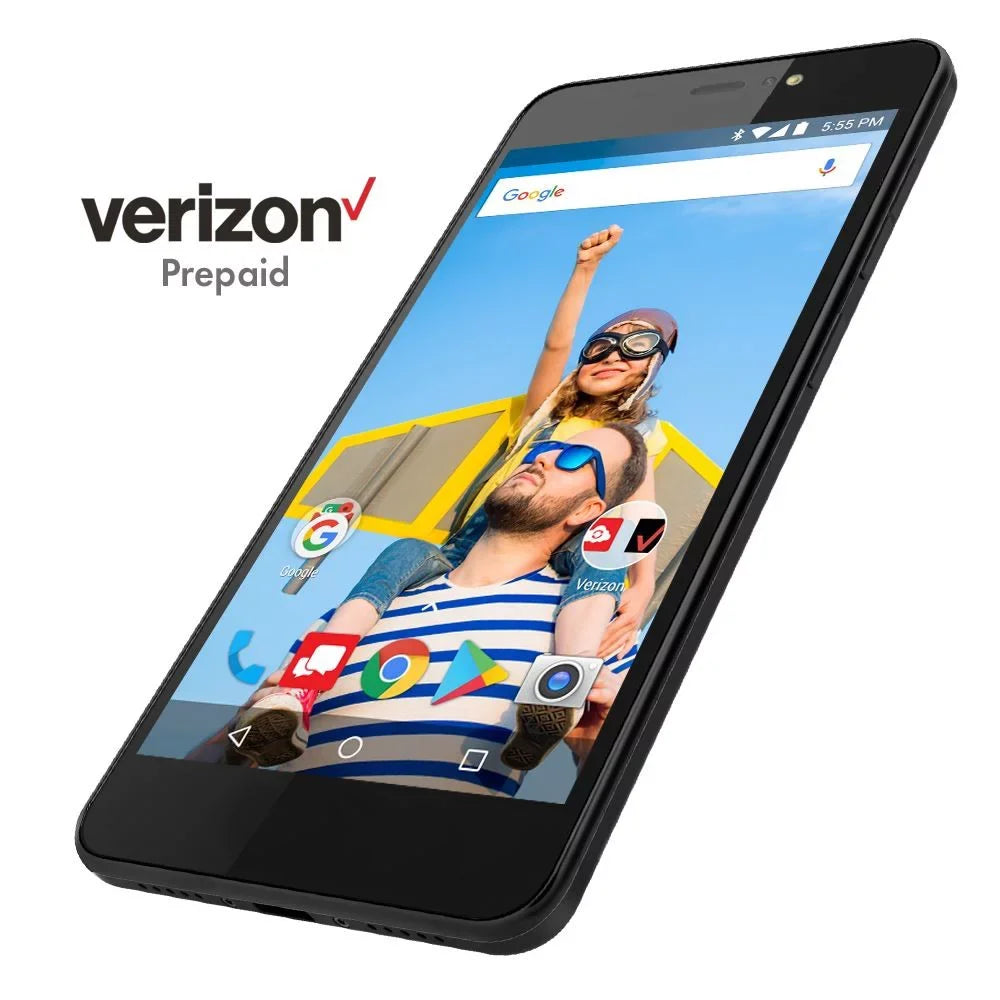 Verizon Orbic Wonder 16GB Prepaid Smartphone, ebony