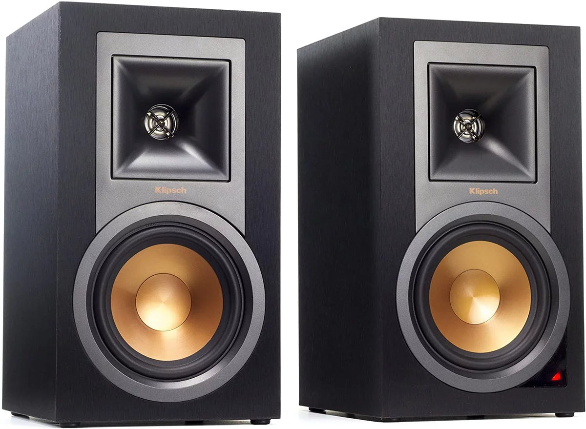 Restored Klipsch R15PM Powered Monitor - ebony (Pair) (Refurbished)