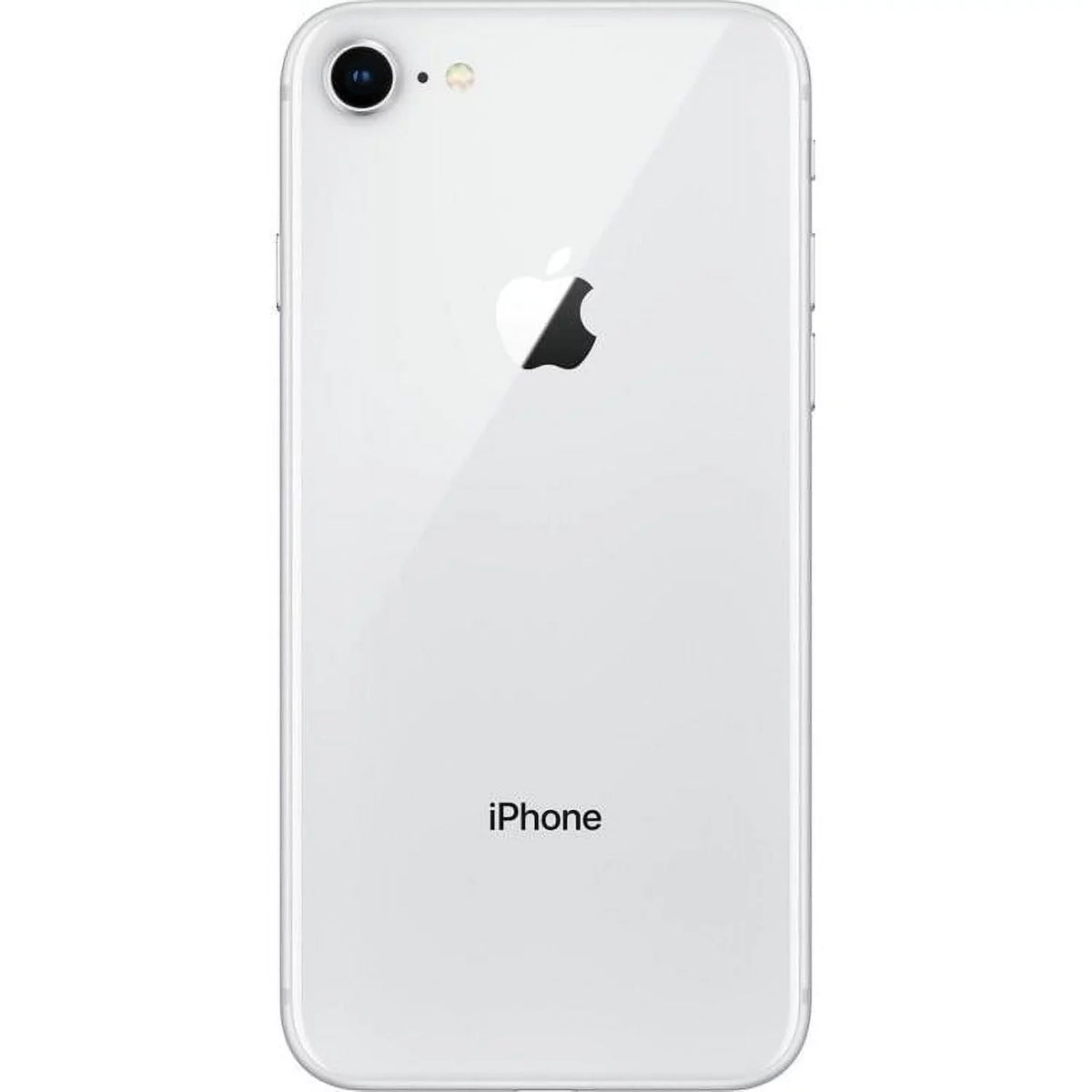 Restored  iPhone 8 A1863 (Fully Unlocked) 128GB Silver (Refurbished)