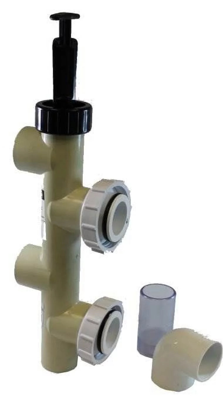 Pentair 263064 2 25mm plastic Slide Pump Backwash Valve for Side Mount Sand/DE Filters