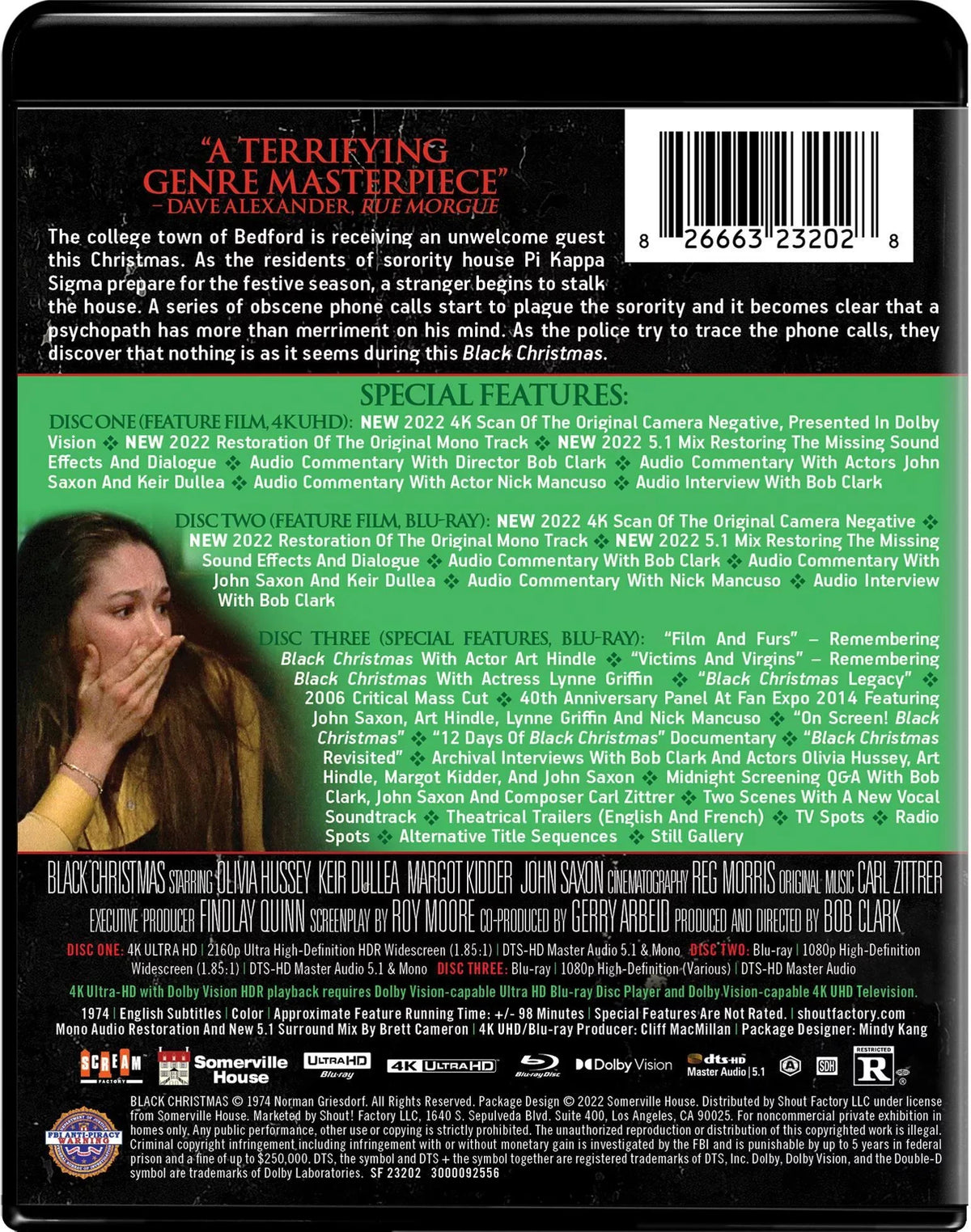 dark Christmas (4K Ultra HD), Scream Factory, Horror