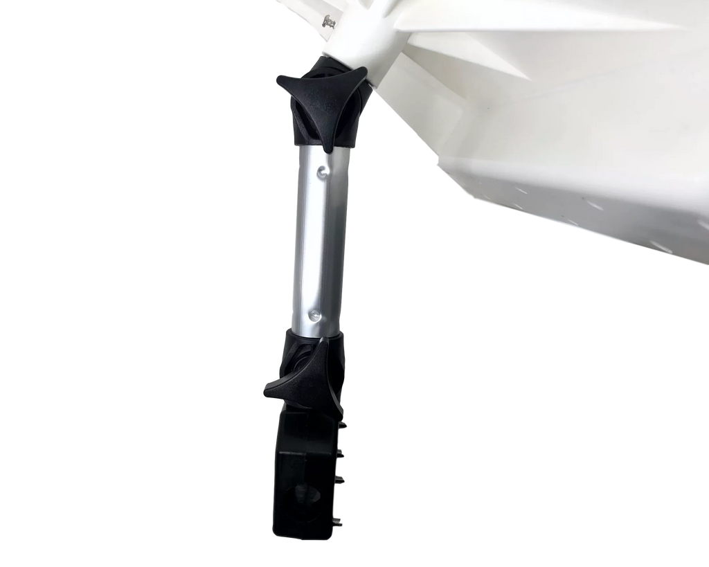 Pactrade Marine Fishing White Fillet Table Bait Cutting Board Single Rail Mount