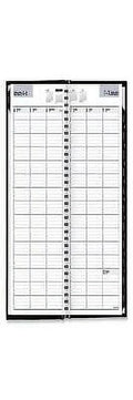 1PK AAGG520H00 DayMinder Hardcover Weekly Vertical-Column Format Appointment Book, 11 x 8, dark Cover, 12-Month (Jan to Dec): 2022