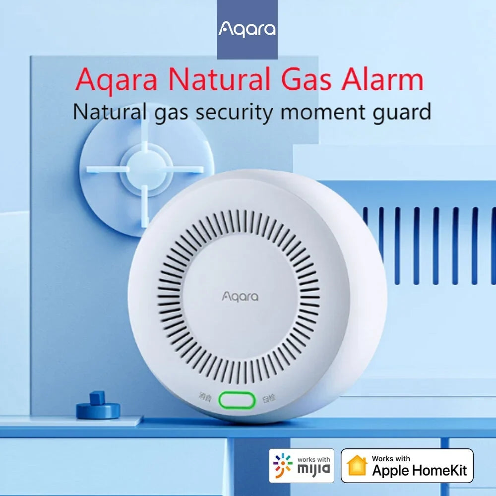 Aqara Smart Natural Gas Detector Zigbee Gas Leak Alarm Intelligent Linkage Smart Home Security