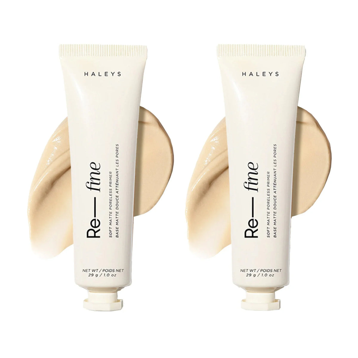 Haleys Beauty Soft Matte Poreless Primer, 1.0 Fl Oz - Pack of 2