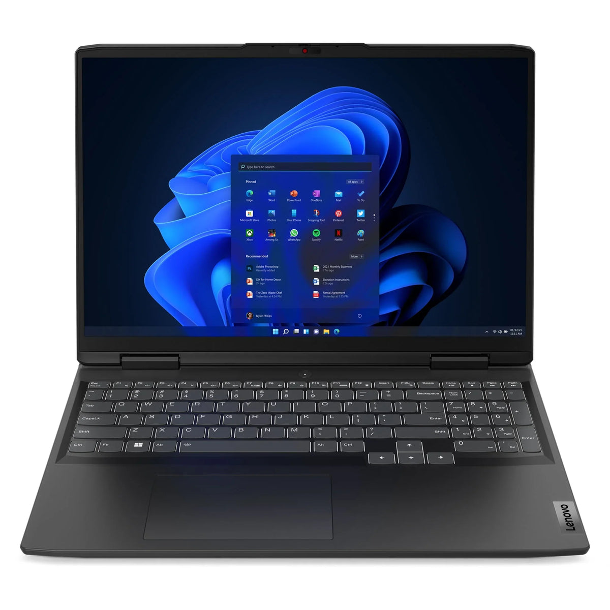 IdeaPad Gaming 3i Laptop, 16" IPS  165Hz, i7-12650H, 8GB, 512GB, For Gaming