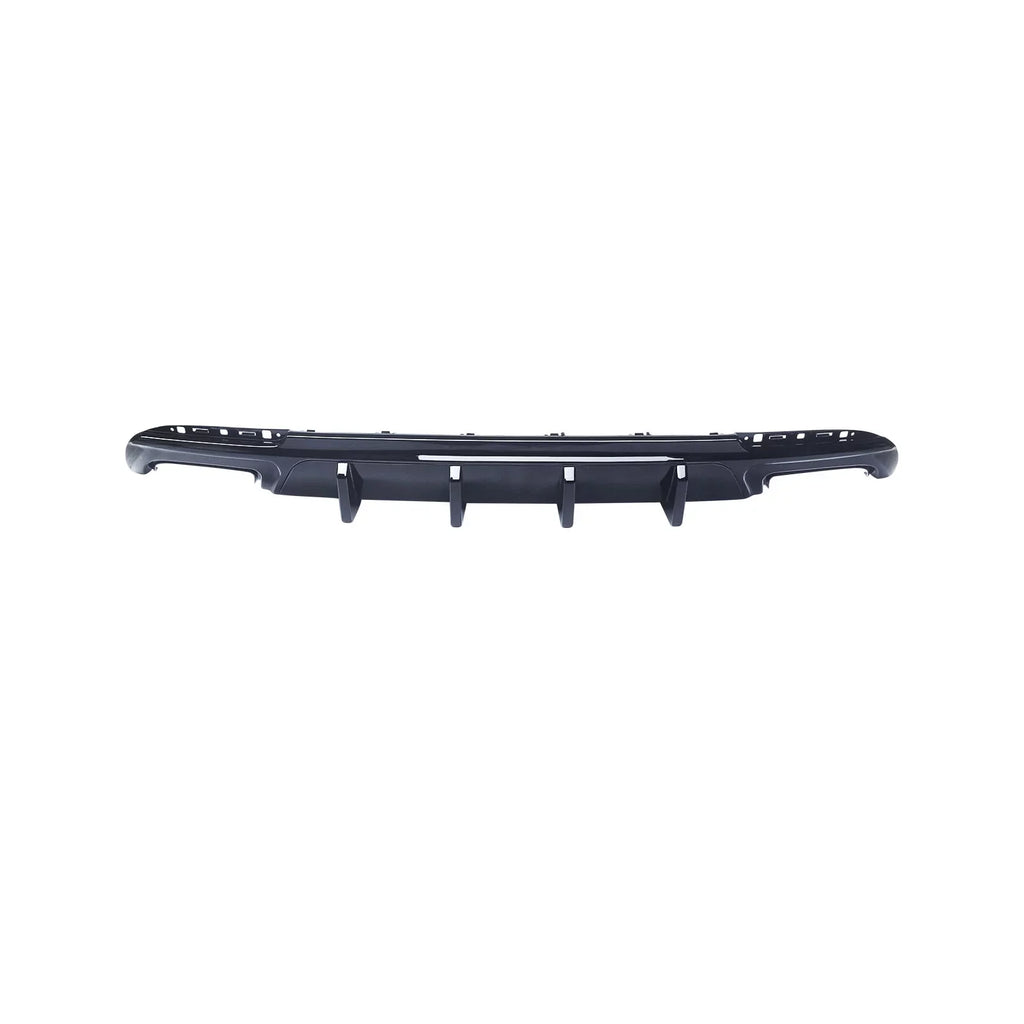 NINTE Rear Diffuser for 2015-2022 Chrysler 300 SRT Back Lip Gloss ebony Square Exhaust