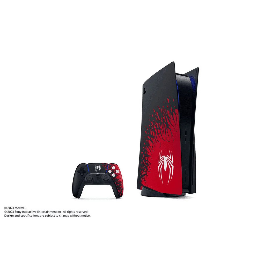 Newest 2024 TEC  PlayStation_PS5 Gaming Console(Disc) with Marvel’s Spider-Man 2 Bundle Limited Edition