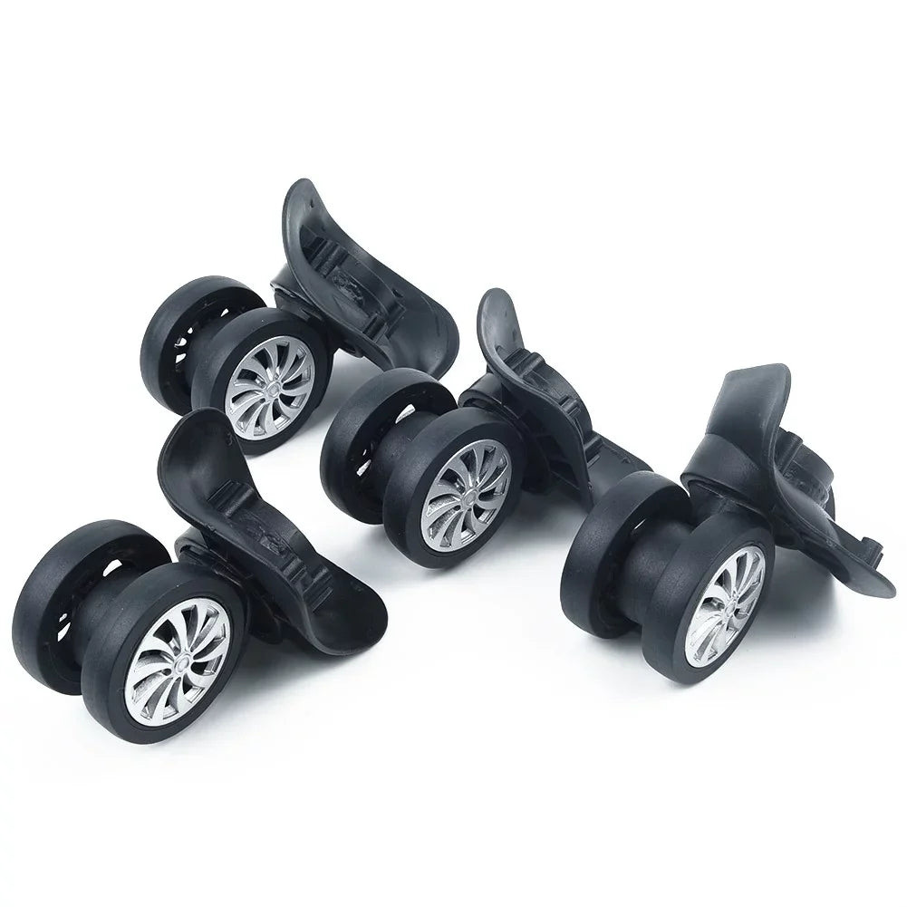 Yuri  4 Set Replacement Luggage Suitcase Wheels Swivel Universal Wheel dark
