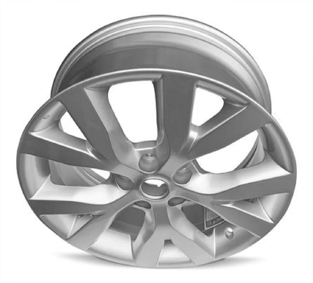 For 2011-2014 Nissan Murano 18 25mm Painted Silver Rim - OE Direct Replacement - Road Ready Car Wheel