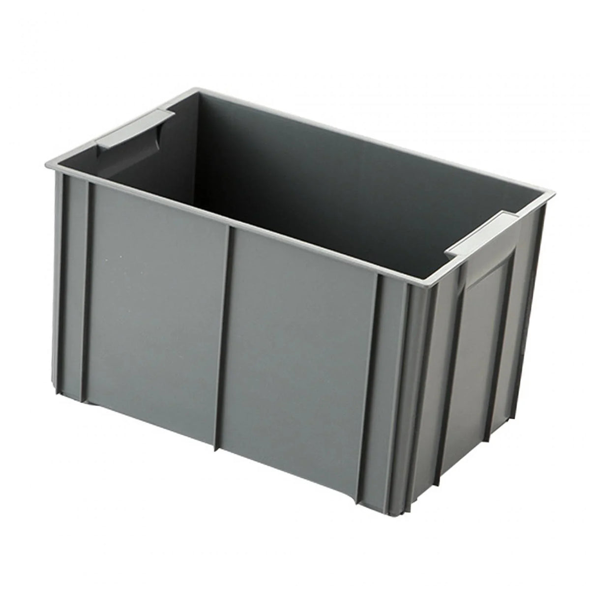 Storage Box Storage Bin Durable Multipurpose Organizer Space Saving Stackable Storage Container for RV Travel Desktop Fishing Gray 28.5x18x17cm