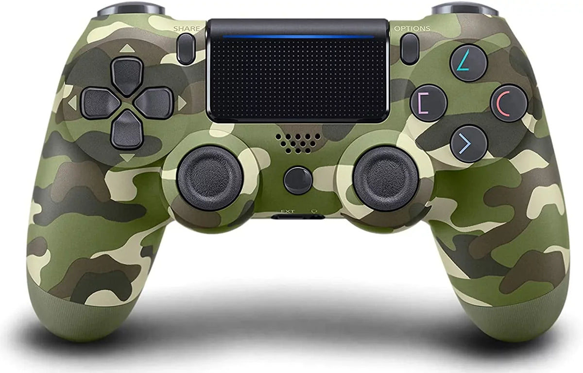 PRO Wireless GamePad Compatible with  Galaxy S10/S10e/S10+/S10 Plus/10 5G/Lite Controller Plus 1;000 Battery/Built-In Speaker/Gyro/Remote BlueTooth Slim (Green Camo)