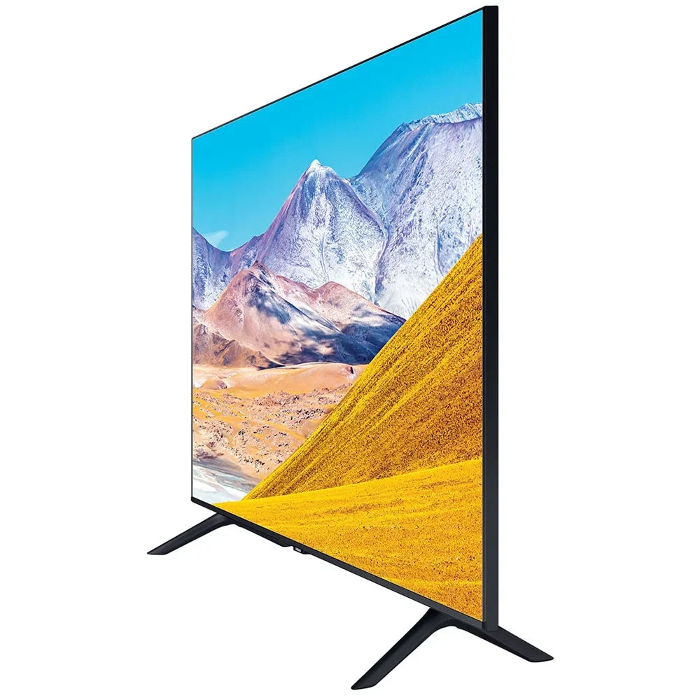 UN85TU8000 85" TU8000 4K Ultra HD Smart LED TV (2020 Model) with Deco Gear Home Theater Soundbar, Wall Mount Accessory Kit and HDMI Cable Bundle (UN85TU8000FXZA 85TU8000 85 inch TV)
