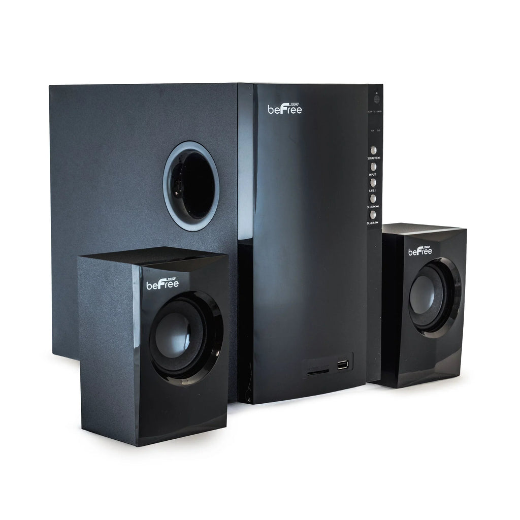 beFree Sound  5.1 CA Surround Sound Bluetooth Speaker System w/ Remote