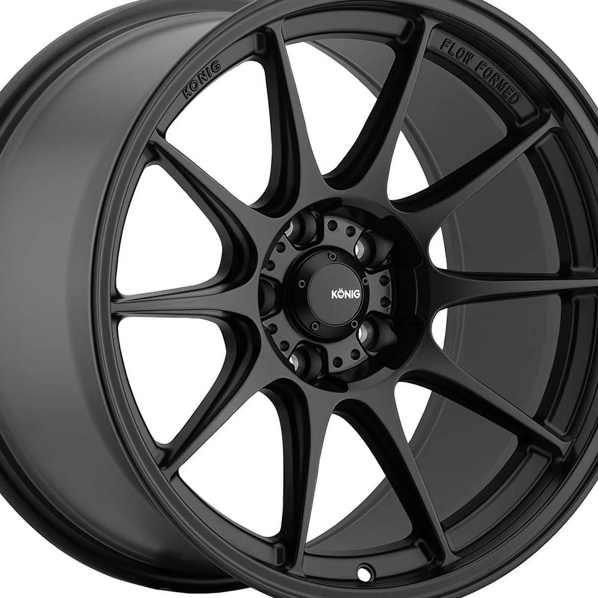 Konig 57B Dekagram 17x8 4x100 +45et Semi-Matte dark Wheel