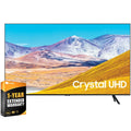 UN85TU8000FXZA 85 1 inch 4K Ultra HD Smart LED TV 2020 Model Bundle with 1 Year Extended Warranty (UN85TU8000 85TU8000 85 25mm TV 85" TV)