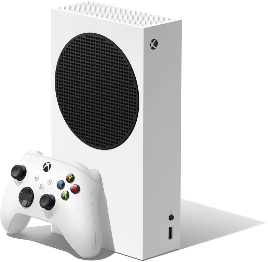 Xbox Series S 512GB Digital Console with Extra Carbon dark Controller and Microfiber Cleaning Cloth