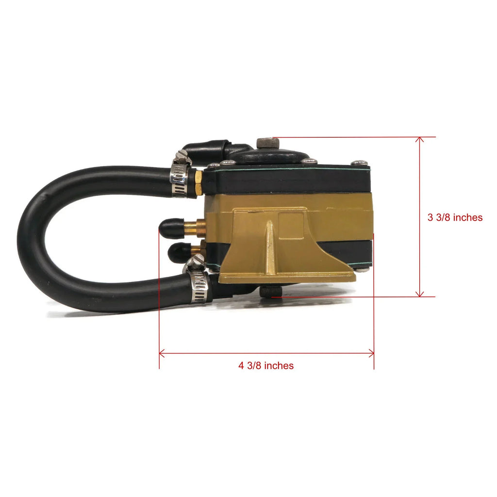 The ROP Shop | VRO Conversion Fuel Pump For 1996 Evinrude 200  SJ200WTPLA Outboard Boat Motor