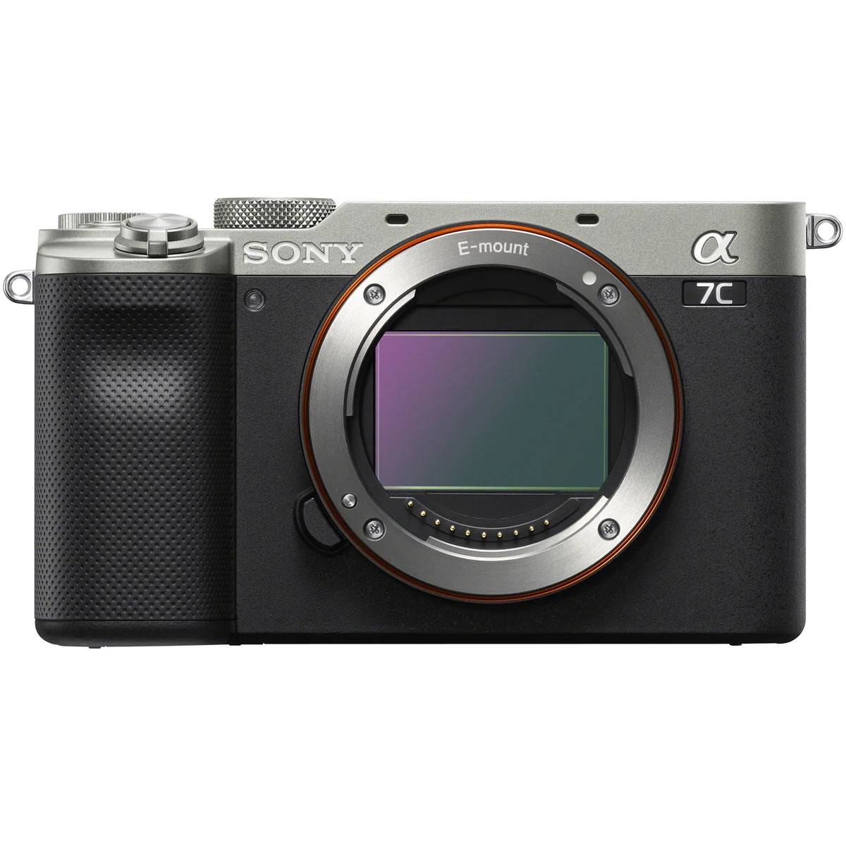 a7C Mirrorless Full Frame Camera Body +  FE 35mm F1.4 GM G Master Lens SEL35F14GM Silver ILCE7C/S Bundle with Deco Gear Photography Backpack Case + Microphone + LED + Monopod and Accessories