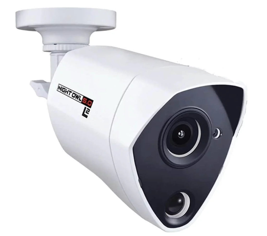 Open Box Night Owl CM-PXHD50NW-BU-JF 5MP Bullet Wired Infrared Security Camera White