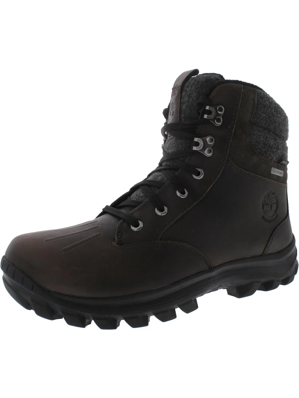 Timberland Mens Chillberg Leather Waterproof Snow Boots