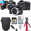 Kodak PIXPRO AZ401 Digital Camera (ebony) + Spider Tripod + Case+ 1 Yr Warranty